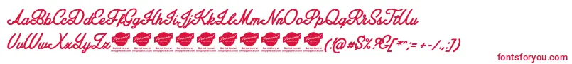 AmplifyPersonaluseonly Font – Red Fonts