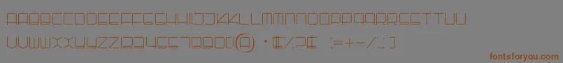 Подробнее о шрифте Batho Шрифт Batho – коричневые шрифты на сером фоне