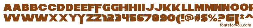 Шрифт ZaiusRegular – коричневые шрифты