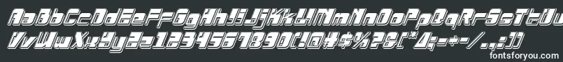 Drosselmeyerpunchital Font – White Fonts