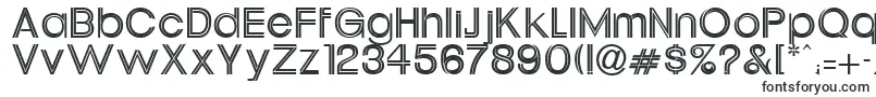 Шрифт UrsulineRegular – вытянутые шрифты