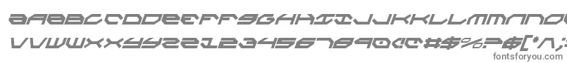 Taskforceci Font – Gray Fonts on White Background