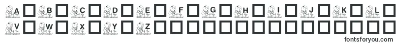 KrGardenForSue-fontti – Alkavat K:lla olevat fontit