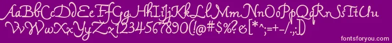 More about MamaScript Font MamaScript Font – Pink Fonts on Purple Background