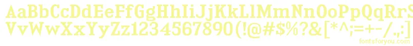 KingsbridgeSb Font – Yellow Fonts