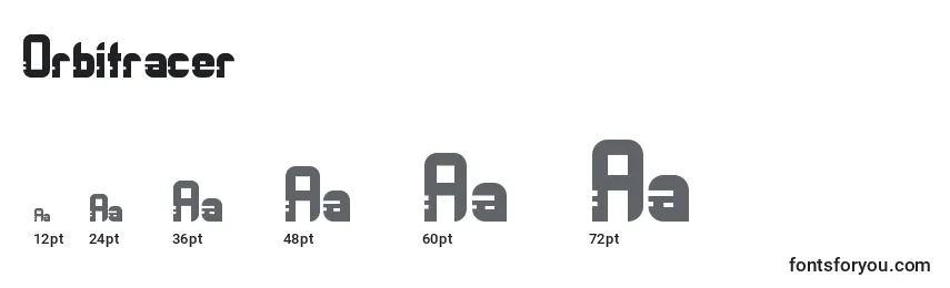 Orbitracer Font Sizes