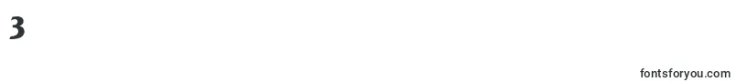 FrizQuadrataOsTtBold Font – Fonts for Digit 3