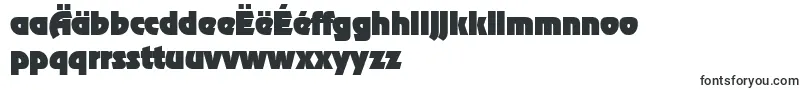 Czcionka RagtimeHeavy – macedońskie czcionki