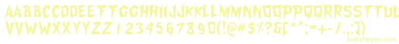 Xerker Font – Yellow Fonts