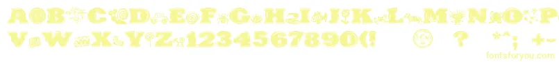 PuchakhonHypnosis Font – Yellow Fonts