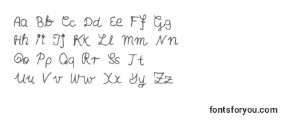Обзор шрифта Annashandschrift