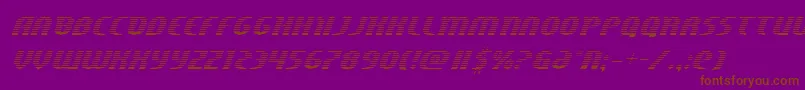 Centaurusgrad Font – Brown Fonts on Purple Background