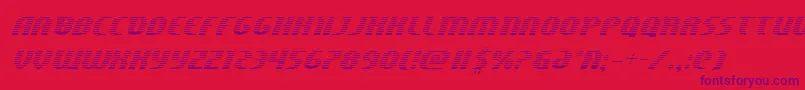 Centaurusgrad Font – Purple Fonts on Red Background