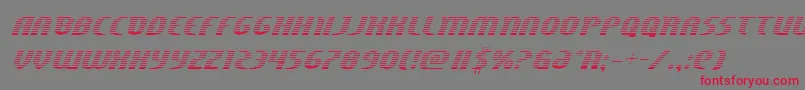 フォントCentaurusgrad – 赤い文字の灰色の背景