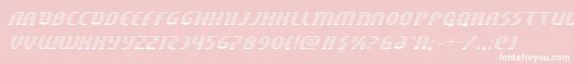 Centaurusgrad Font – White Fonts on Pink Background