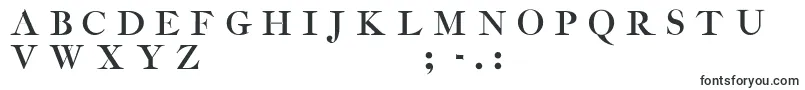 Amarfil-fontti – Serifeillä varustetut fontit