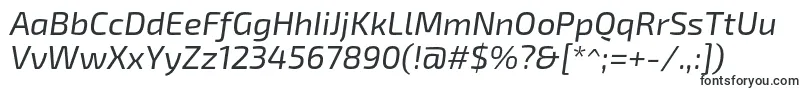Шрифт Exo2Italic – шрифты для логотипов