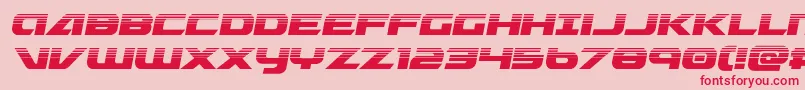 Graymalkincompacthalf Font – Red Fonts on Pink Background
