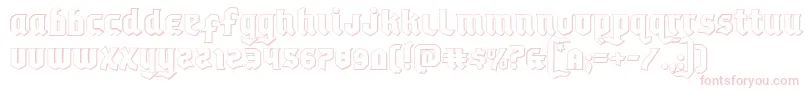 Fonte Empirecrown3D – fontes cor-de-rosa