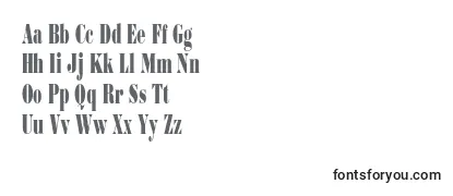 Borjomicondensedc-fontti
