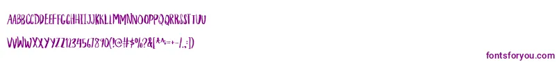HouseplantDemo-Schriftart – Violette Schriften