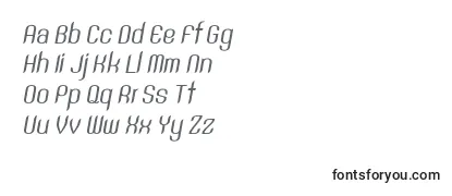 SntAnouvongRegularItalic-fontti
