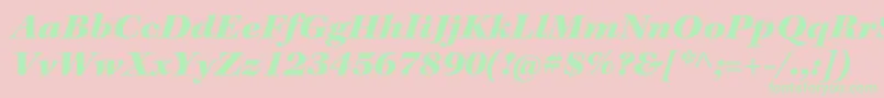 More about KeplerstdBlackextitsubh Font KeplerstdBlackextitsubh Font – Green Fonts on Pink Background