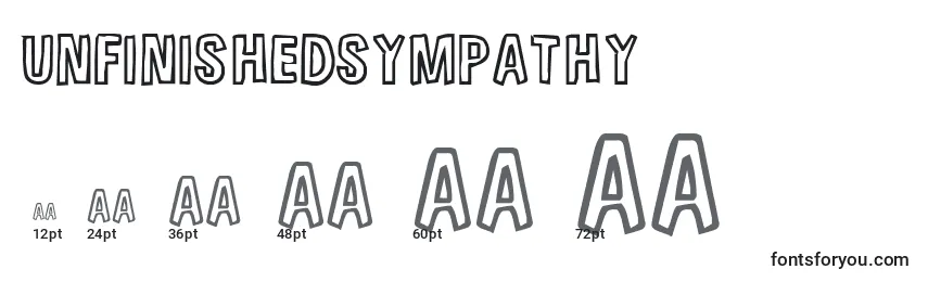 Unfinishedsympathy Font Sizes