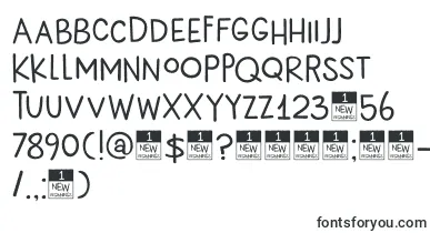 DkNewBeginnings font – Fonts Frames