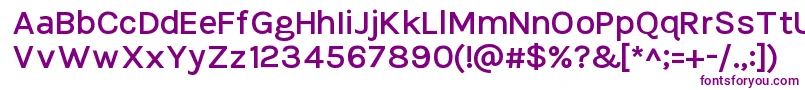 TikusputihSemibold-Schriftart – Violette Schriften