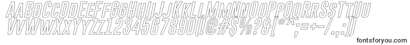 GoboldHollowItalic Font – Fonts for Adobe Acrobat