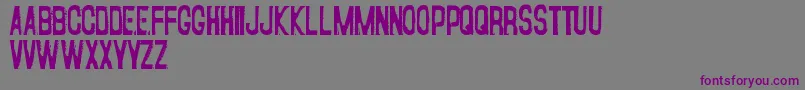 Więcej informacji o czcionce Fear ffy Czcionka Fear ffy – fioletowe czcionki na szarym tle