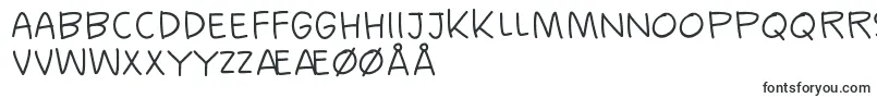 Шрифт K26casualcomics – норвежские шрифты