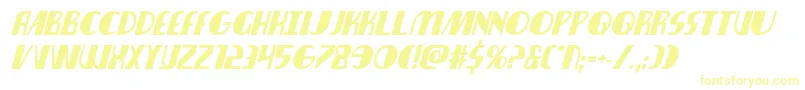Nathanbrazilboldital-fontti – keltaiset fontit