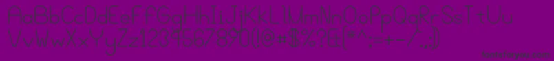 Bgrovealt Font – Black Fonts on Purple Background