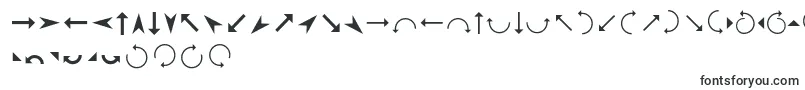 Шрифт Arrows – шрифты, начинающиеся на A