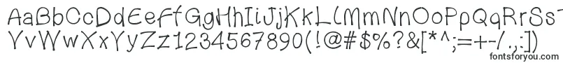 Шрифт 123bambou – шрифты, начинающиеся на 1