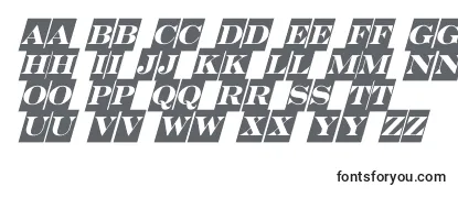 Schriftart SerifertitulcmoblRegular