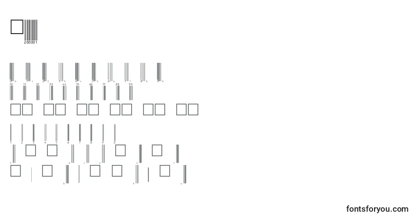 Шрифт V200001 – алфавит, цифры, специальные символы