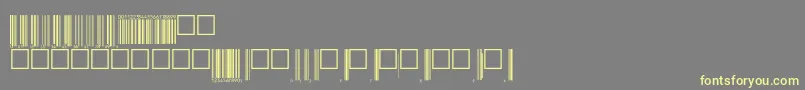 V200001 Font – Yellow Fonts on Gray Background