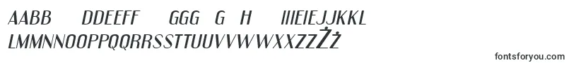 Шрифт EngebrechtreExpandedItalic – мальтийские шрифты