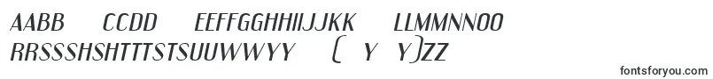 EngebrechtreExpandedItalic Font – Hausa Fonts