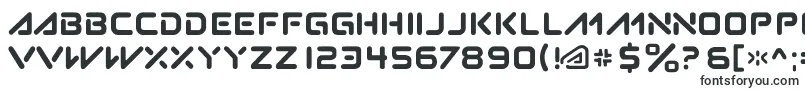 Шрифт Subatomic.Tsoonami – очень широкие шрифты