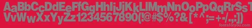 More about FireRegularTtnorm Font FireRegularTtnorm Font – Gray Fonts on Red Background