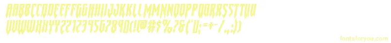 Gotharcticaxtraexpandital Font – Yellow Fonts