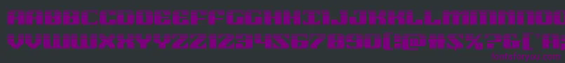 21gunsalutehalf Font – Purple Fonts on Black Background