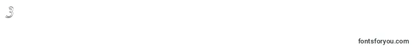 DustineItalic Font – Fonts for Digit 3