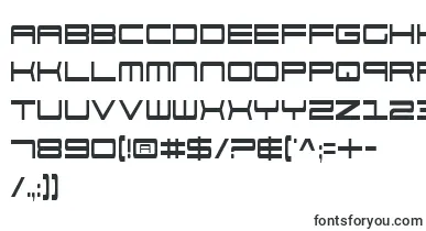 911PorschaCondensed font – Fonts Starting With 9