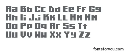 KilotonCondensed-fontti