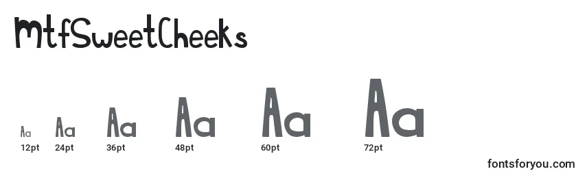 MtfSweetCheeks Font Sizes